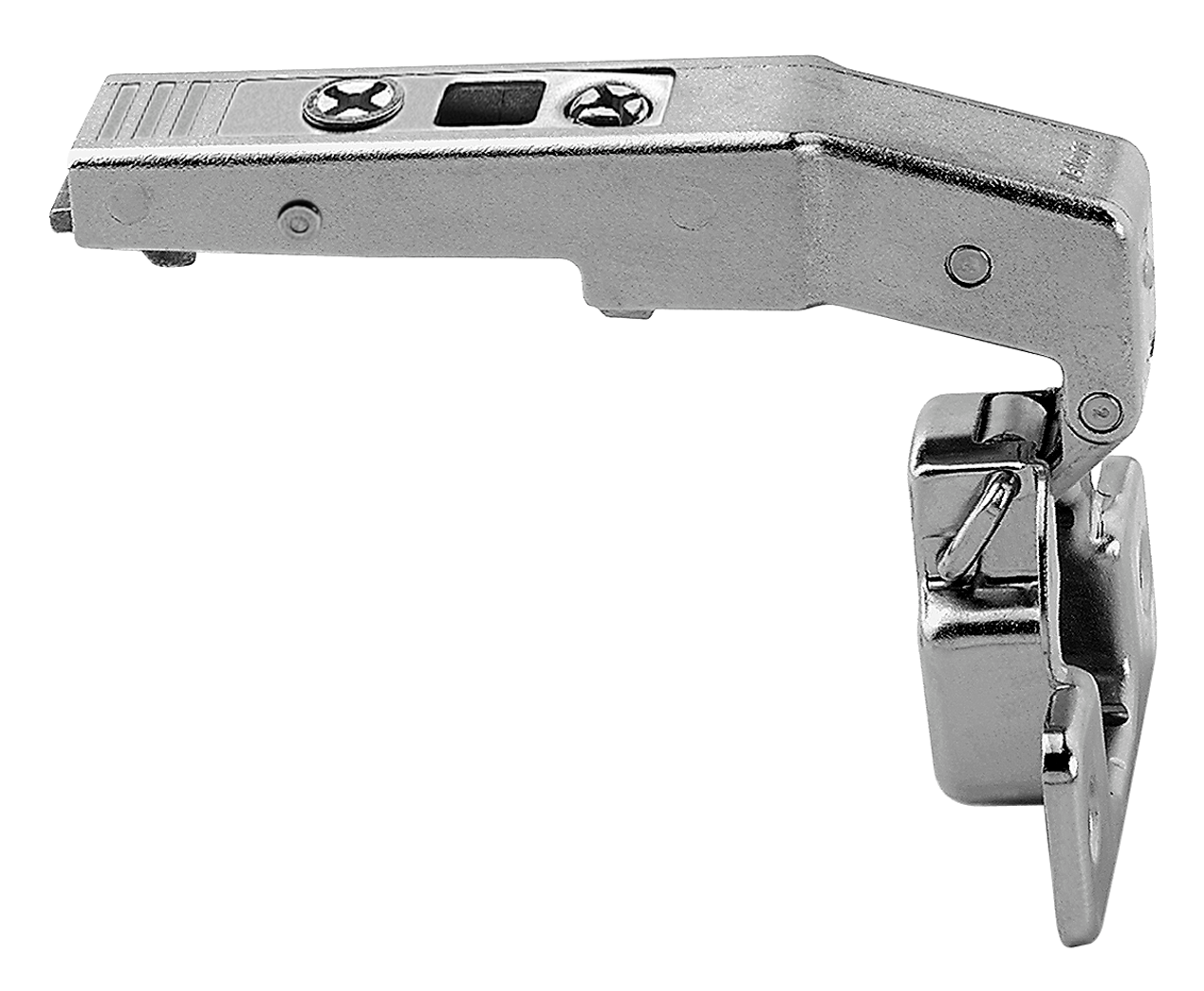 Blum CLIP top hinges - special applications Blind corner hinges (95° opening) Inset Nickel