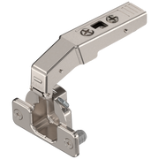 Blum CLIP top blind corner hinge 95°, inset application, hinge cup: press-in