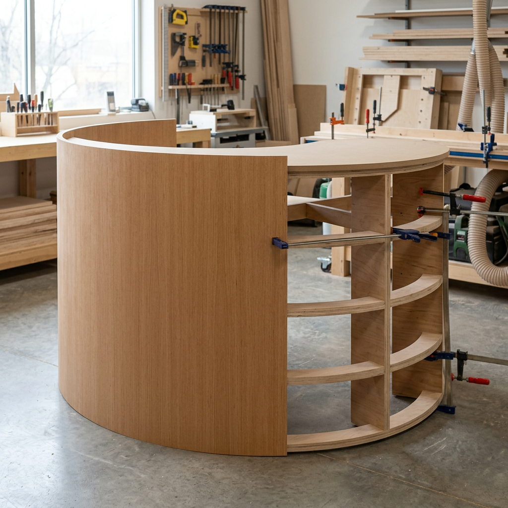 PLYWOOD BENDIGN LUAN 3/8 8X4 BARREL