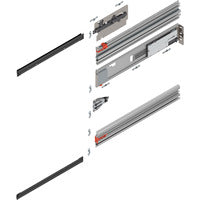 REVEGO UNO, 600MM POCKET PROFILE SET, W/TIPON, RIGHT