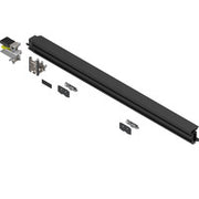 REVEGO DUO, TRACK SET DBL DOOR 1050MM, RIGHT, BLACK
