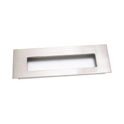 FLUSH HANDLE BRUSHED NICKEL 160MM