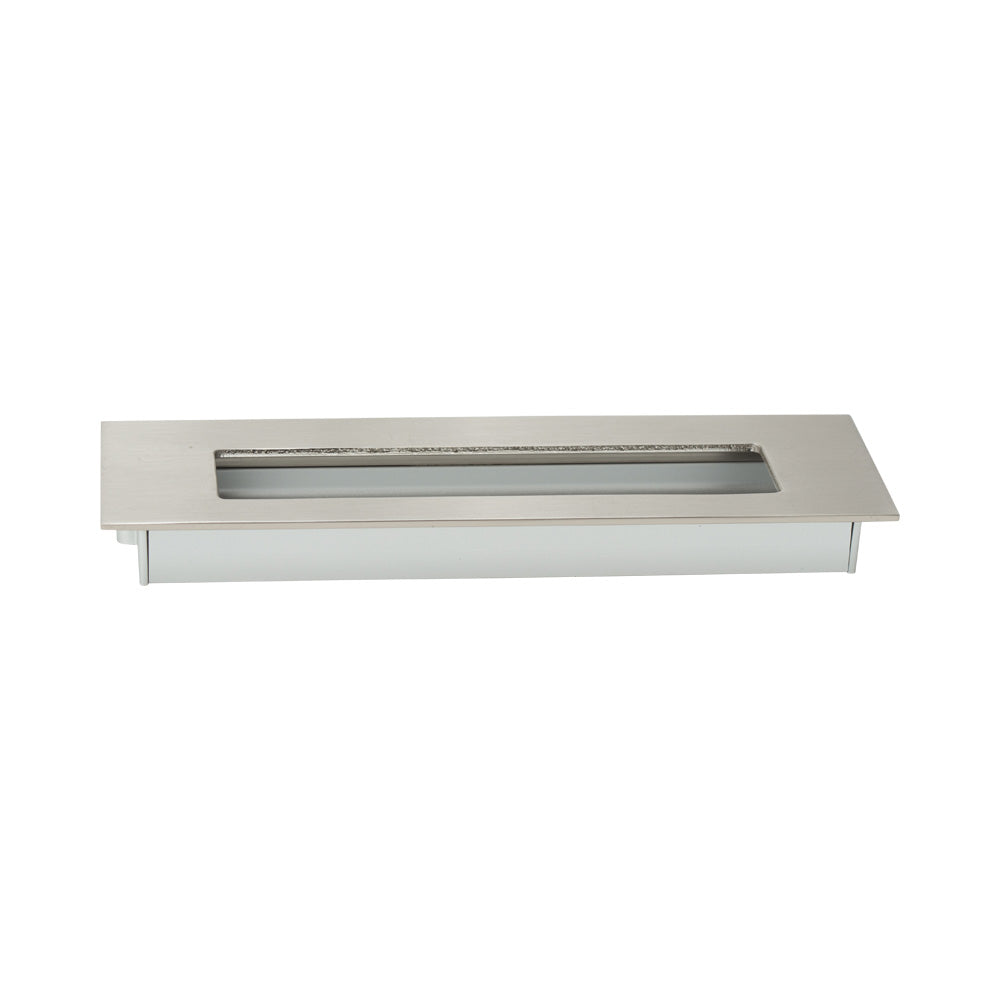 FLUSH HANDLE BRUSHED NICKEL 160MM