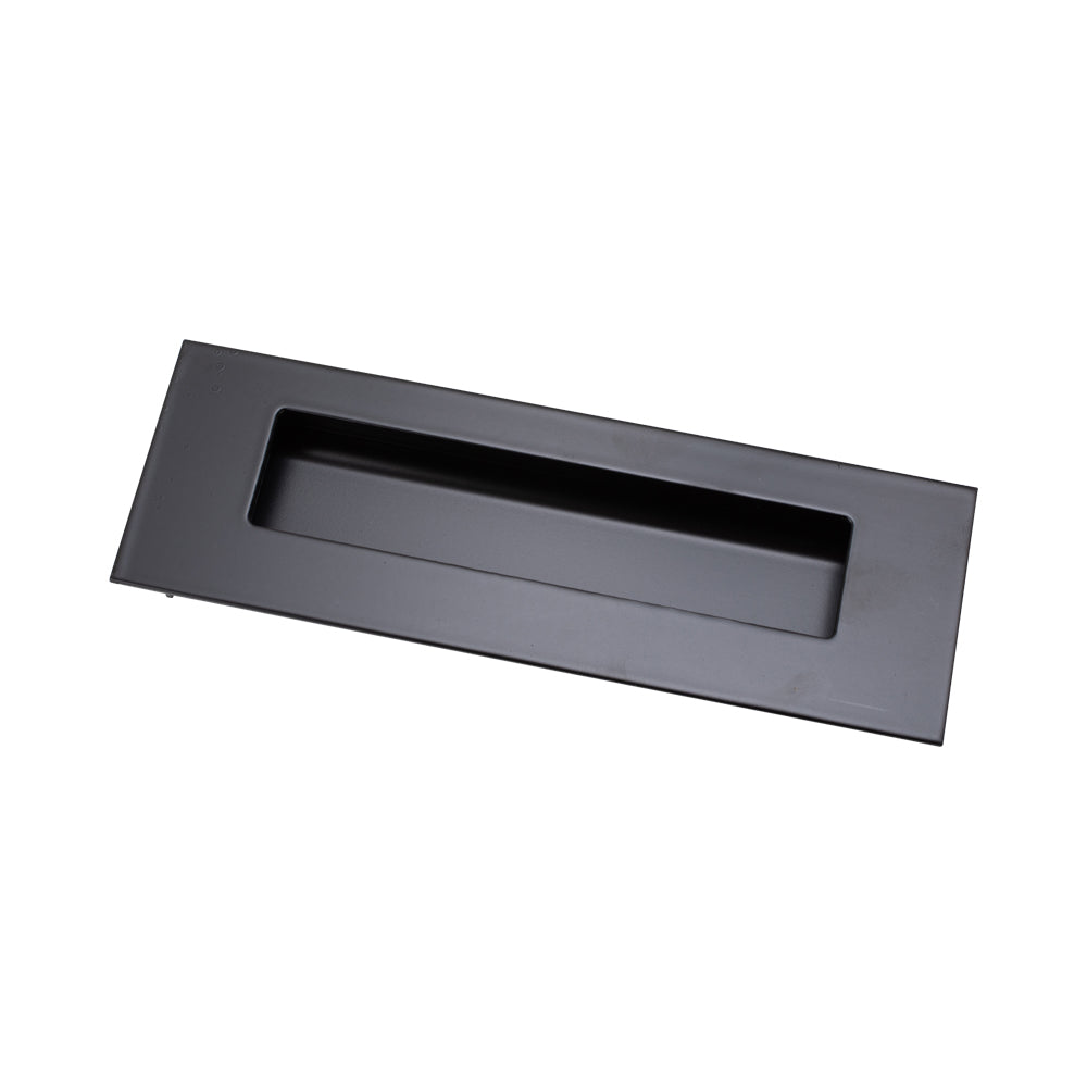 FLUSH HANDLE MATT BLACK 160MM