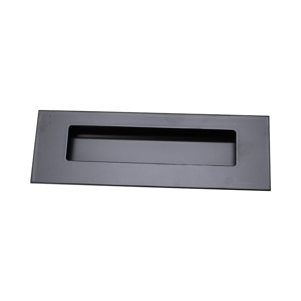 FLUSH HANDLE MATT BLACK 160MM