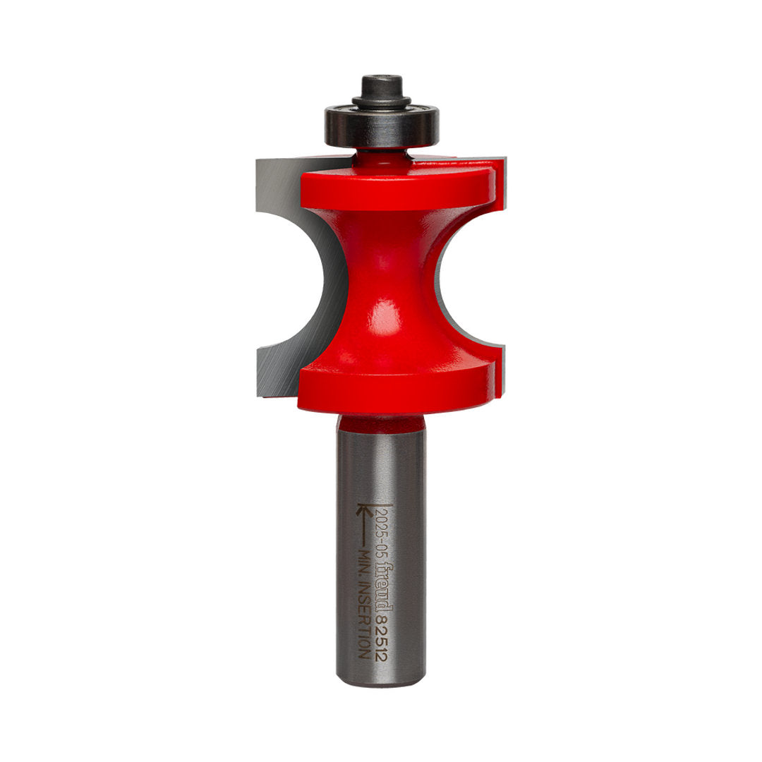 Radius Half Round Bit With Bearing