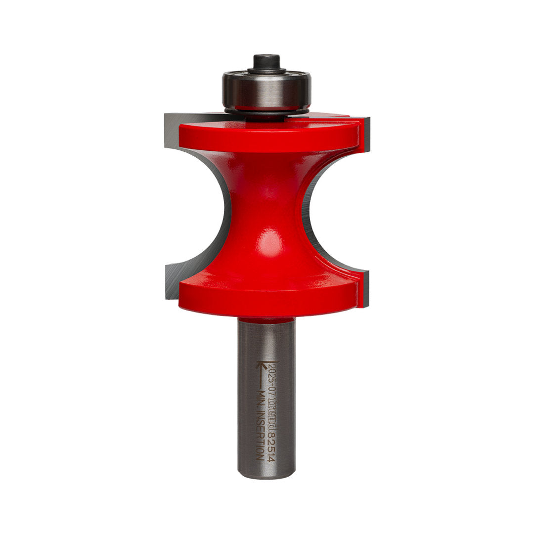 Radius Half Round Bit With Bearing