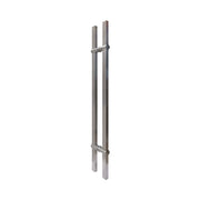 Push Pull Door Handle Brush Nickel (38x25x800x1200x1.0M)