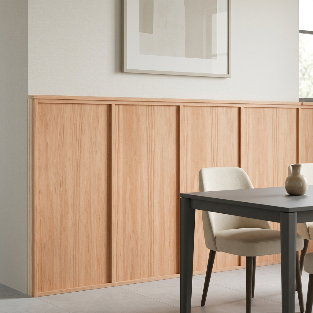PLYWOOD RED OAK NATURAL 1/2 4X8 A1