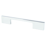 Contemporary Advantage Two 96mm CC Polished Chrome Rectangle Pull