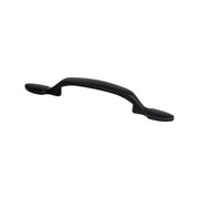 Traditional Advantage Two 3 inch CC Matte Black Spade End Pull