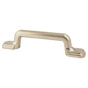 Traditional Advantage Two 3 inch CC Champagne Rounded End Pull
