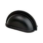Traditional Advantage Three 3 inch CC Matte Black Cup Pull