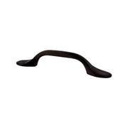 Traditional Advantage One 3 inch CC Matte Black Rounded End Pull