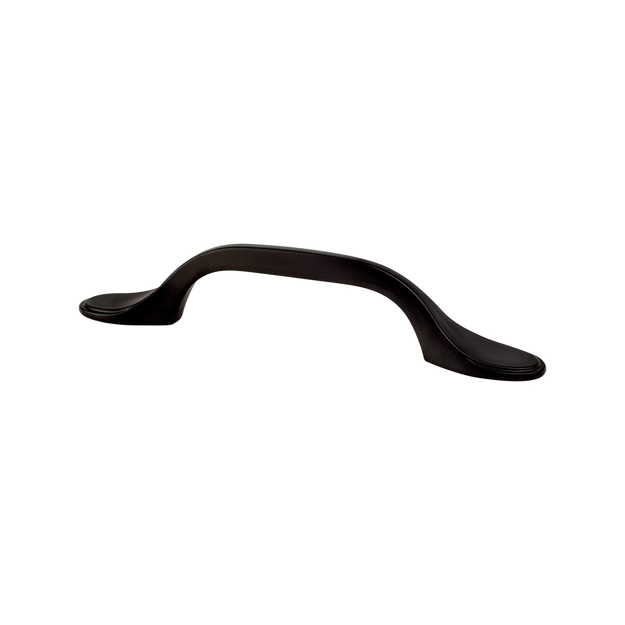 Traditional Advantage One 3 inch CC Matte Black Rounded End Pull
