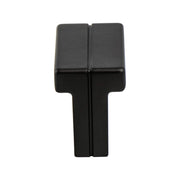 Skyline Matte Black Knob