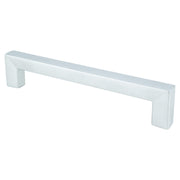 Square 128mm CC Dull Chrome Pull