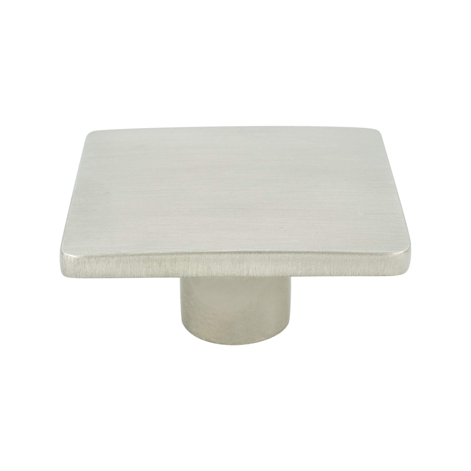 Wave Brushed Nickel Medium Knob
