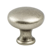KNOB 28.5MM WEATHERED NICKEL