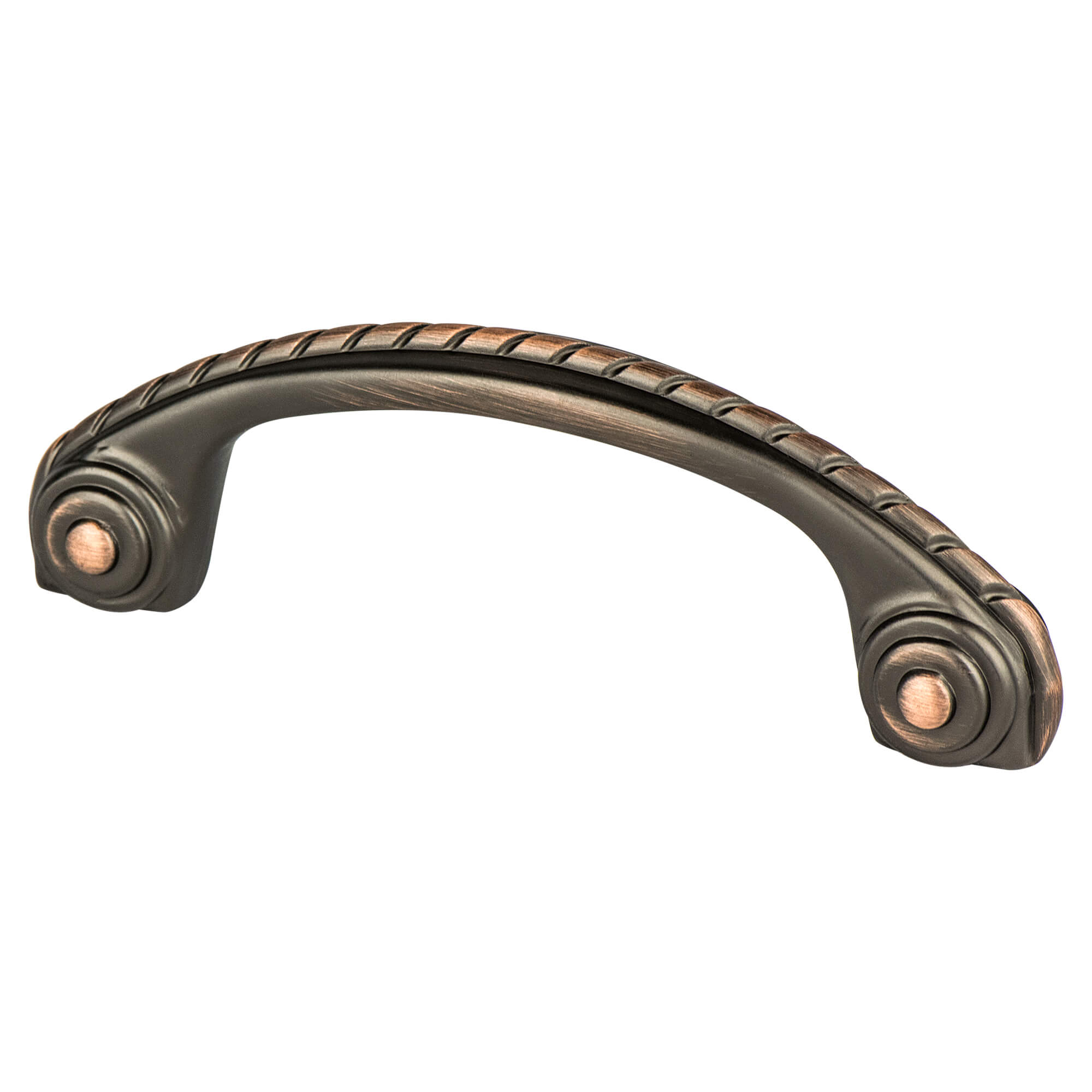 PULL 3"CC ROPE VERONA BRONZE 25/BOX