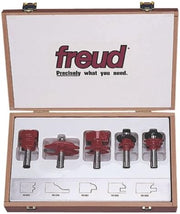 Freud 5 Piece Cabinet Router Bit Set