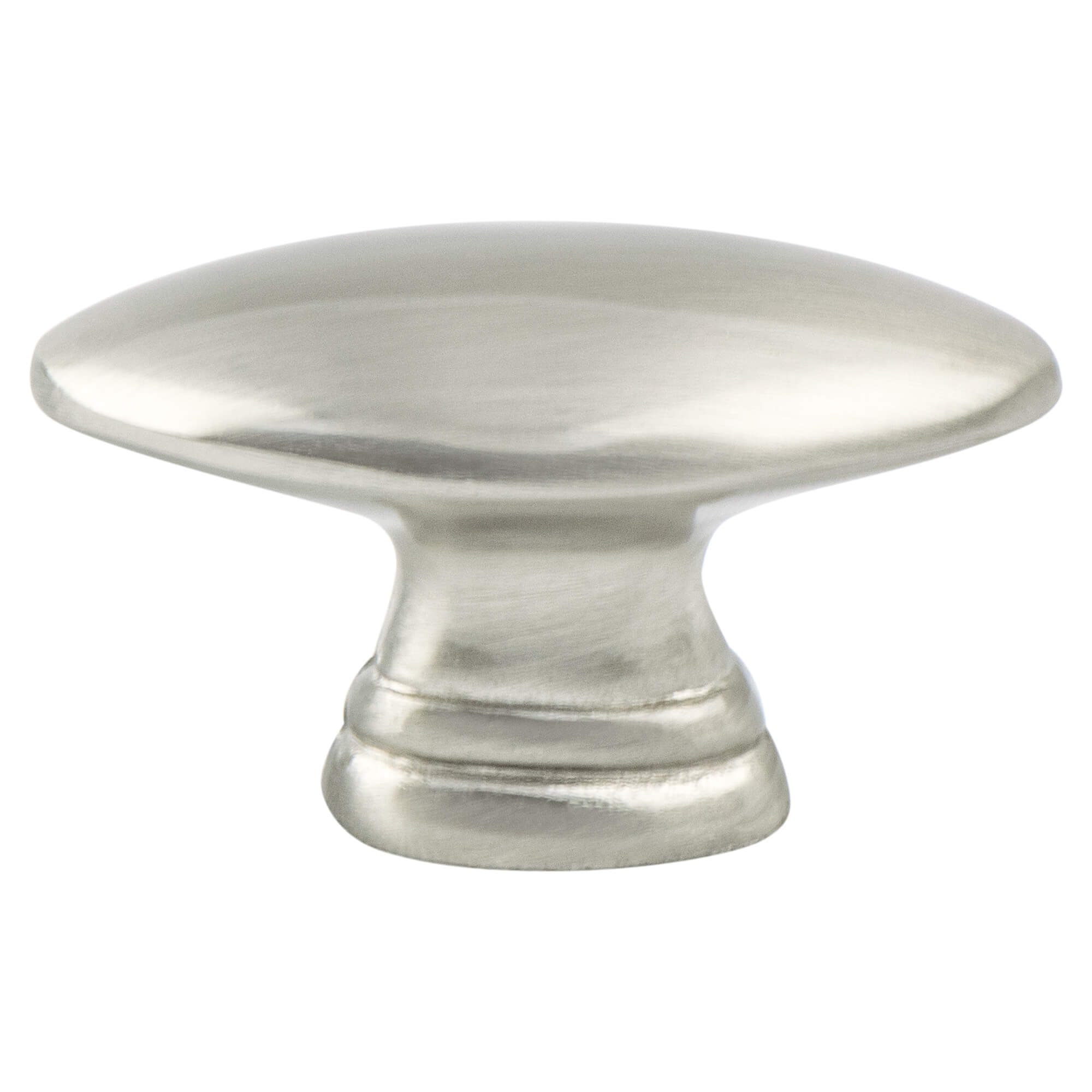 KNOB 1-7/16" BRUSHED NICKEL