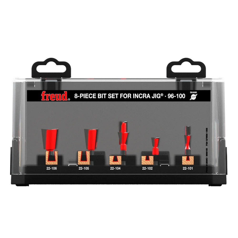 8 Piece Bit Sets For Incra Jig(R)