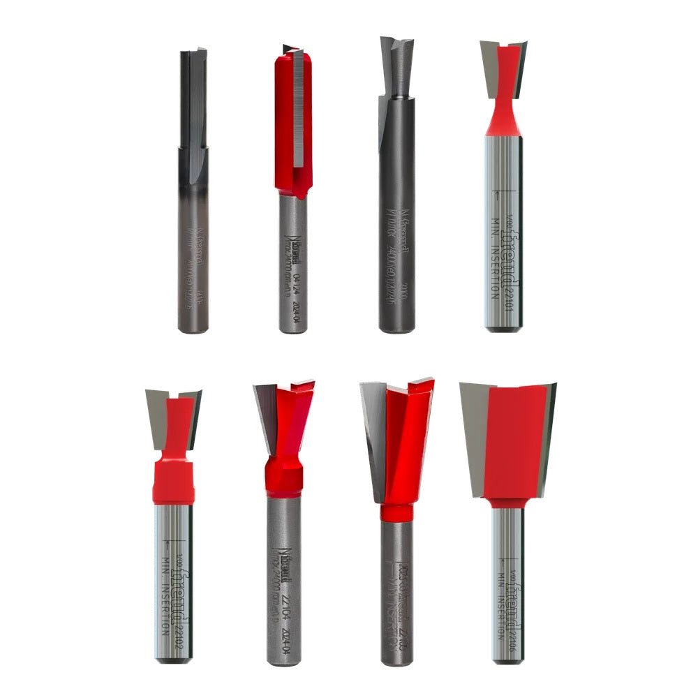 8 Piece Bit Sets For Incra Jig(R)