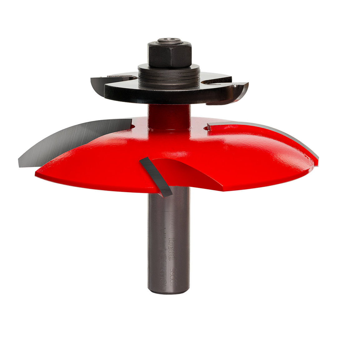 3 Piece Quadra-Cut Premier Adjustable Cabinet Bit Set