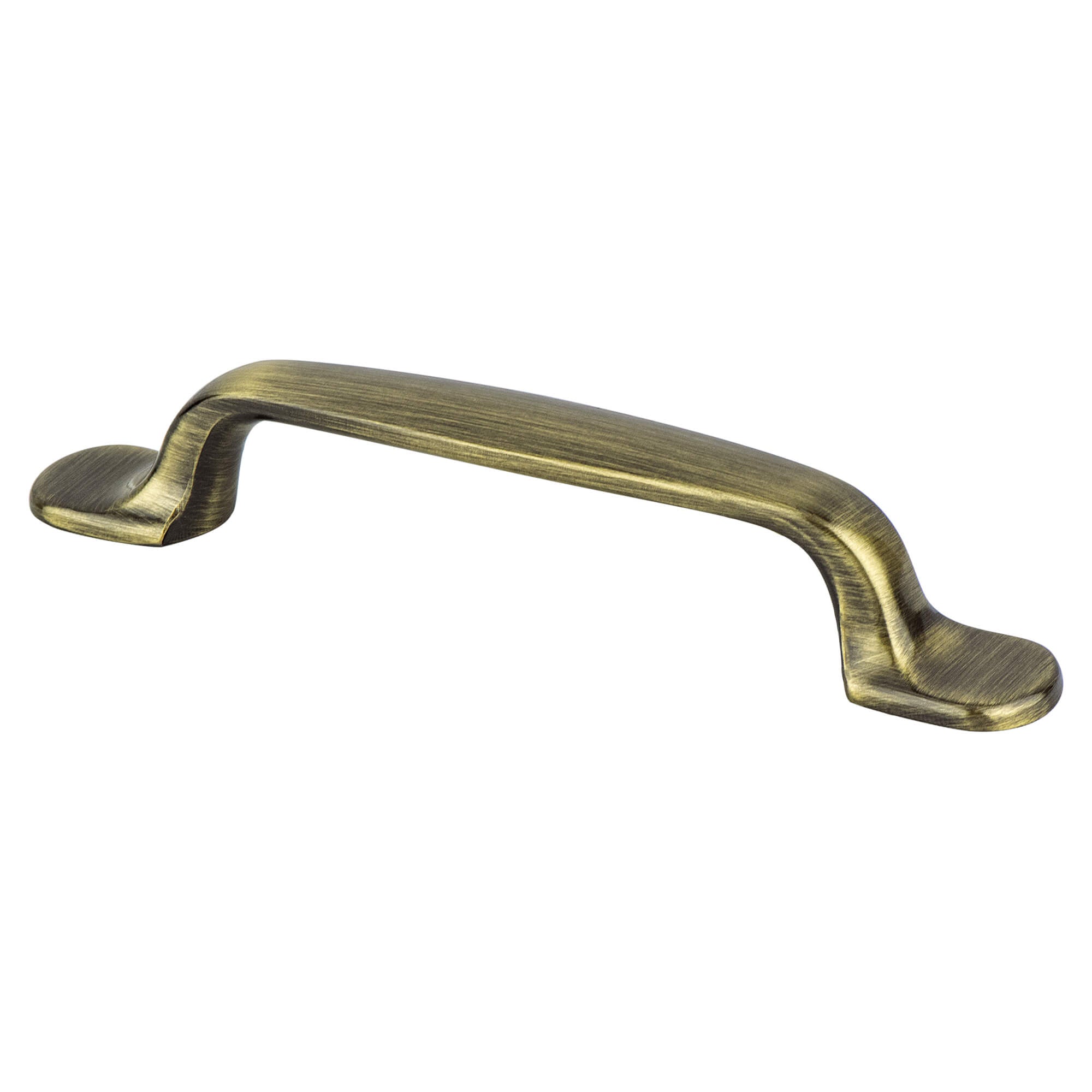 PULL 96MM BRUSHED ANT BRASS 25/BOX