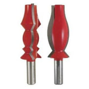 2-Piece Wide Crown Molding Router Bit Set