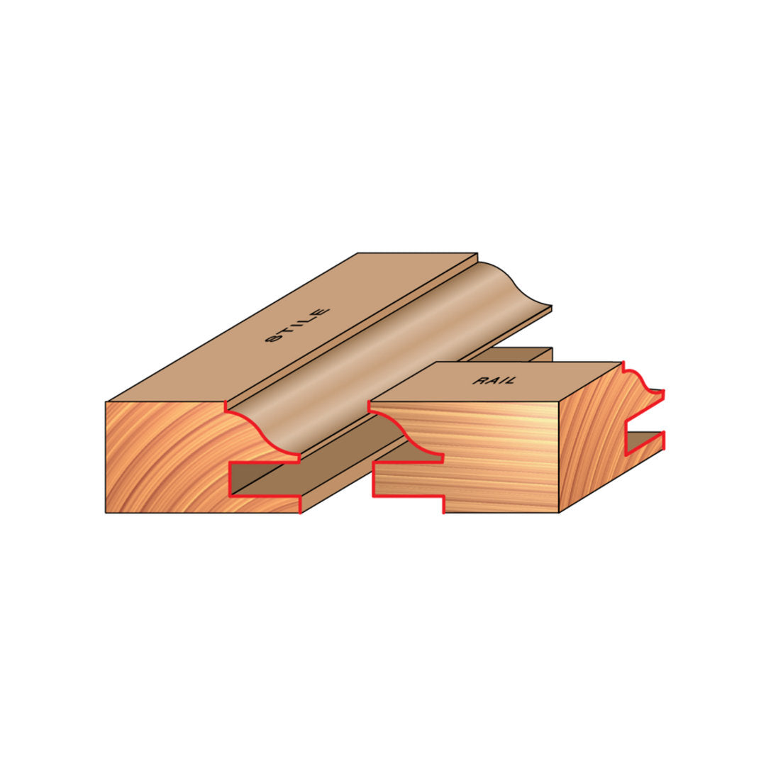Rail & Stile Profile Bit