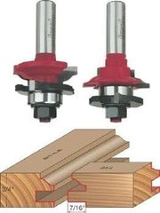 Male/Female Complementary Router Bit Set