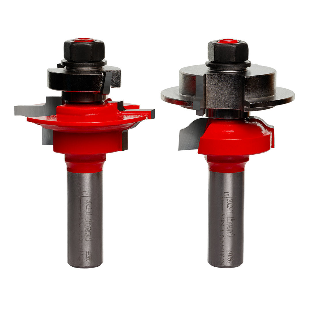 Glass Panel Cabinet Door Bit Set