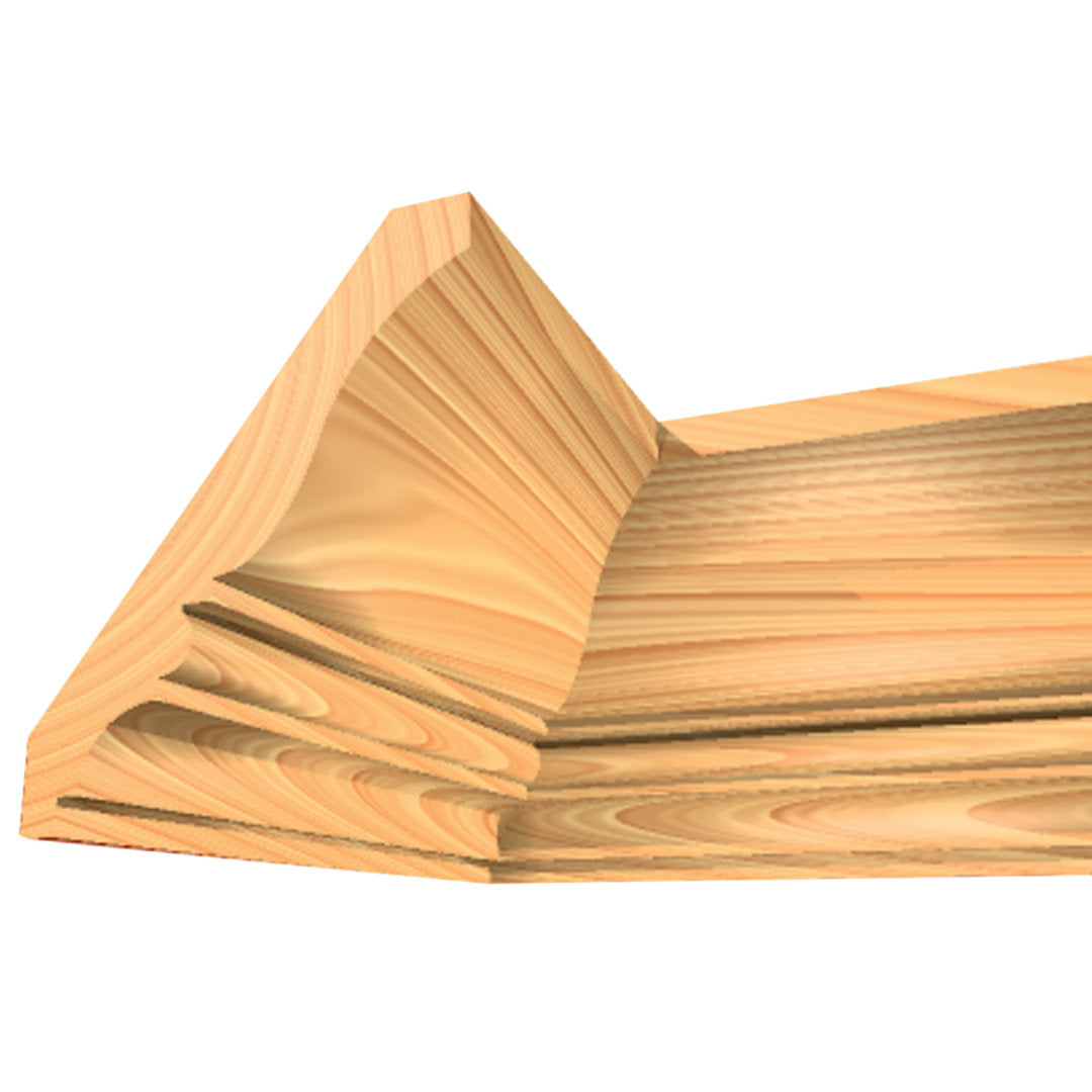 Wide Crown Molding System