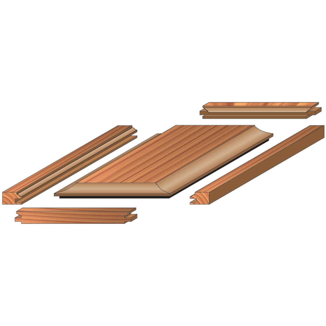 Quadra-Cut Raised Panel Bit