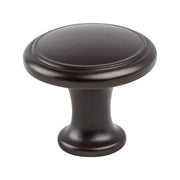 American Classics Rubbed Bronze Ringed Knob