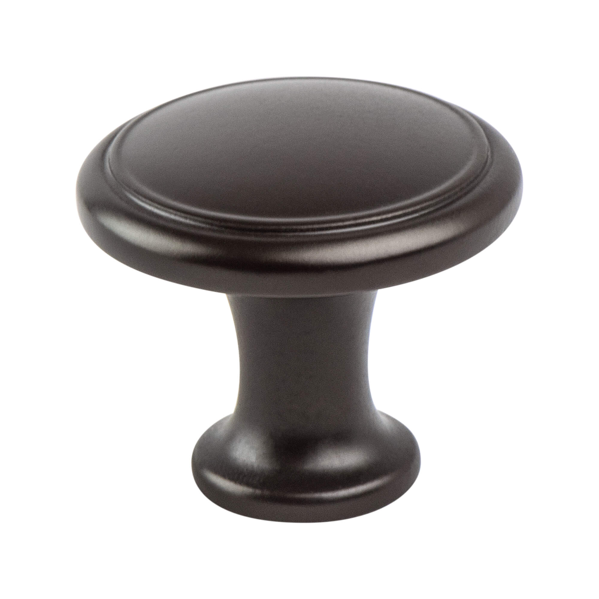 American Classics Rubbed Bronze Ringed Knob