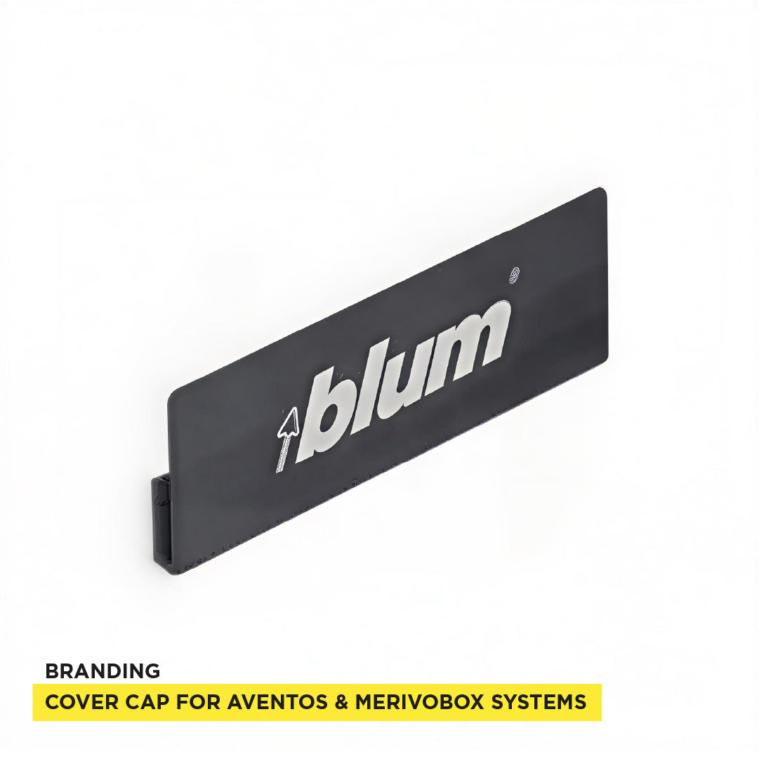 AVENTOS HK top accessories Cover caps BLUM Deep Grey