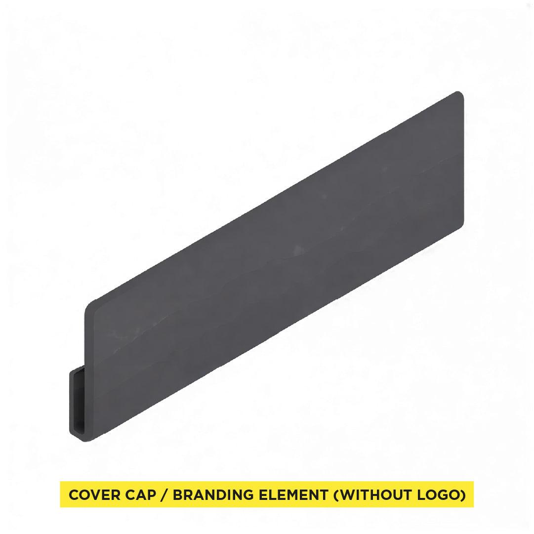 AVENTOS HK top accessories Cover caps Blank Deep Grey