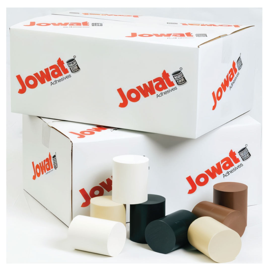 ADHESIVE JOWAT JOWATHERM 286.81 EVA HOTMELT FILLED HOLZ-HER CARTRIDGE WHITE 180?200Â°C