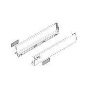 TANDEMBOX 378 M series (3-3/8'' medium side) - drawer profile Ident 20'' White Aluminum (Left) 20/Box