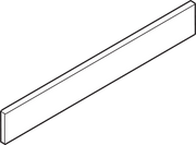 TANDEMBOX Metal design element Ident 18'' White Aluminum