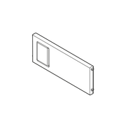AMBIA-LINE individual cross divider Ident Narrow Orion Grey Matte