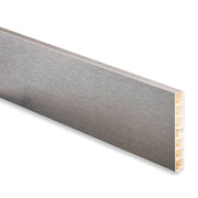 TOE KICK VOLPATO H120MM 4.72" H X 10.83' LONG ANODIZED BRUSHED ALUMINUM