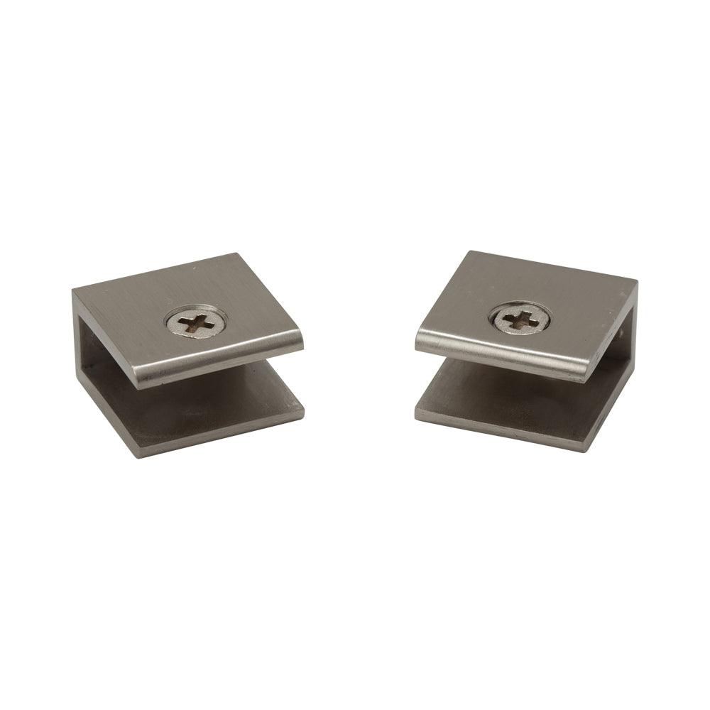 Glass Shelf Support Brushed Nickel