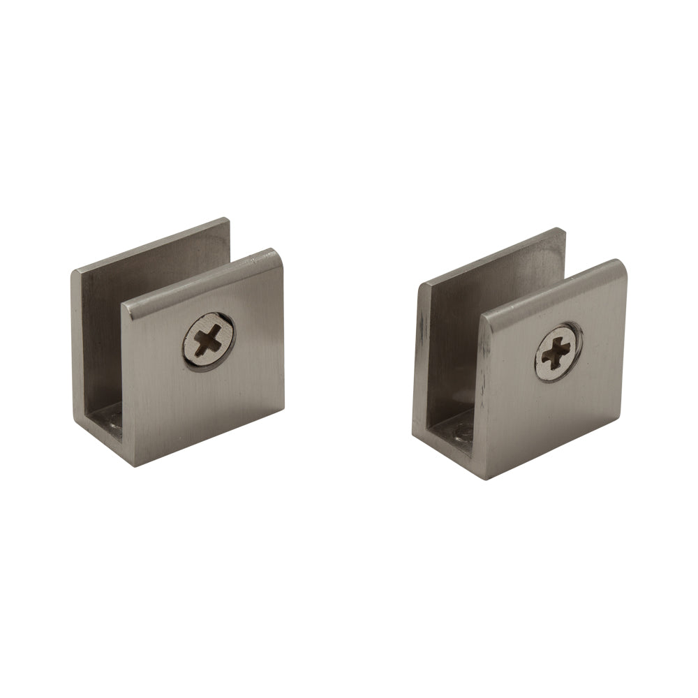 Glass Shelf Support Brushed Nickel