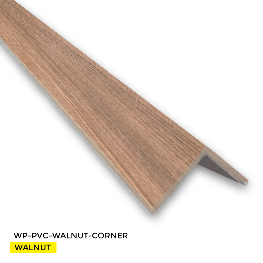 CORNER WALL PANEL 1"X1"X 9FT - DARK GREY