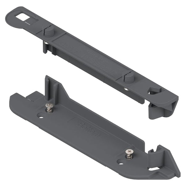 SERVO-DRIVE mounting components Adapt. top/bot. R7037 Dust Grey — BLUM Z10D01E0.01