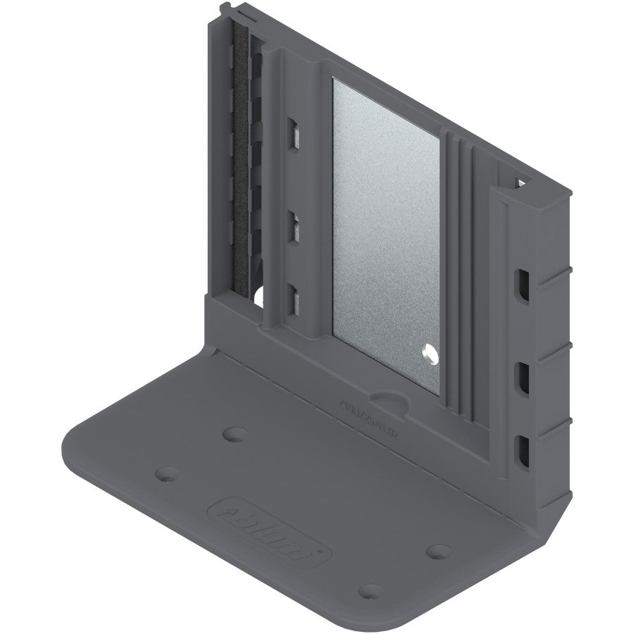 SERVO-DRIVE mounting components Bot. bracket R737Dustgrey/Galvanz — BLUM Z10D7201.01